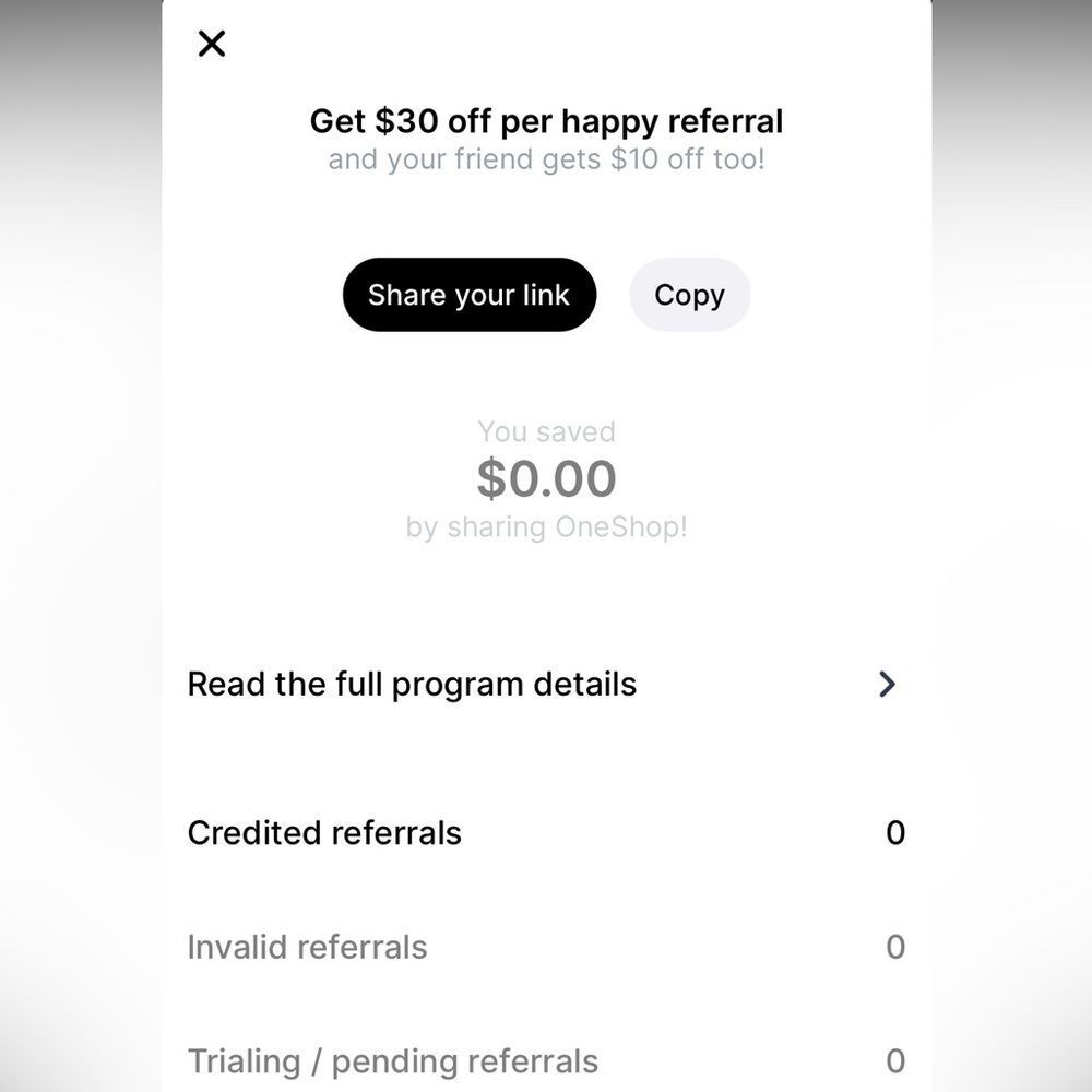 OneShop Referral Link - Signup Code - Poshmark Bot - Auto Share - Picture 6 of 13